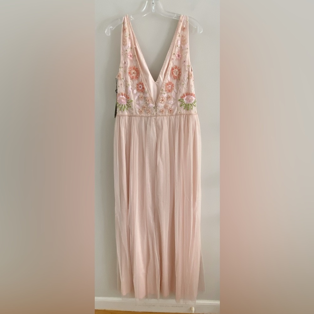 BHLDN Hibiscus floral wedding gown Dress new size 16 new with tag nwt - Picture 9 of 10